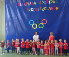 Mini olimpiada przedszkolaków